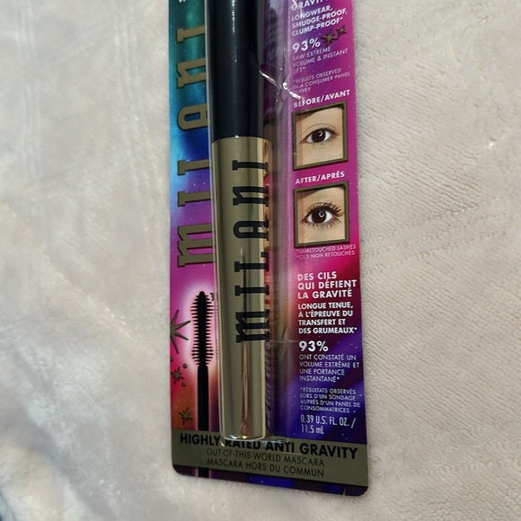 NEW Unopened Milani Highly Rated Anti-Gravity Black Mascara - Picture 2 of 6